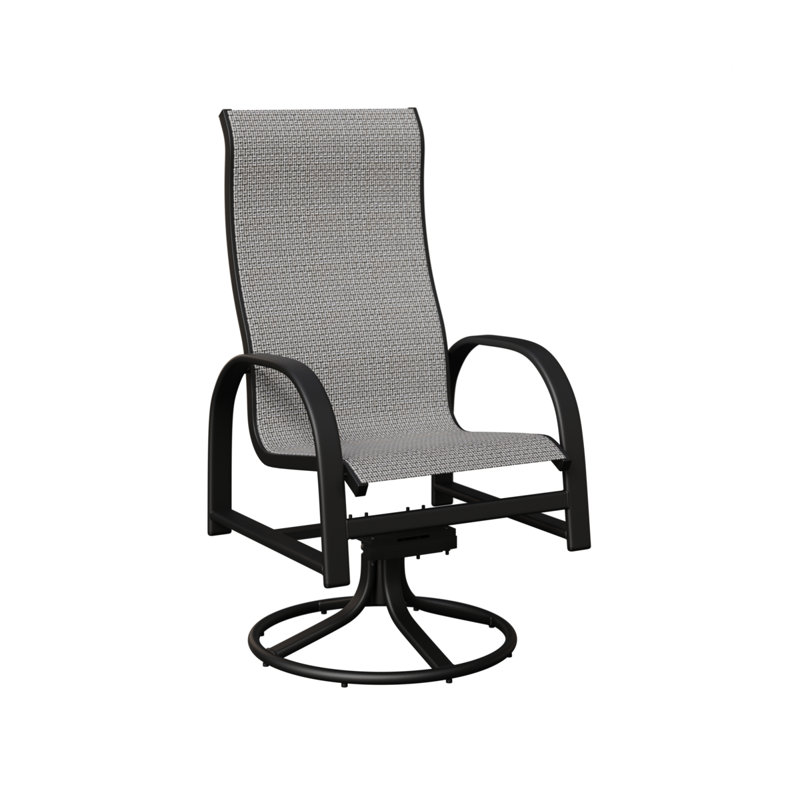 Chaise berçante berçante berçante Berlin, Corbeau Jazzy, Noir mat
