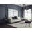 Wall Paneling in Metallic Silver