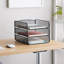 Rangement de bureau à trois plateaux Onyx-36586501