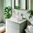 APRESSHUI 15'' Ceramic Rectangular Bathroom Sink-98468556