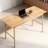Modern Minimalist Bamboo Computer Desk - A Natural Bamboo Writing Desk - Perfect For Home Office, Gaming, And Study