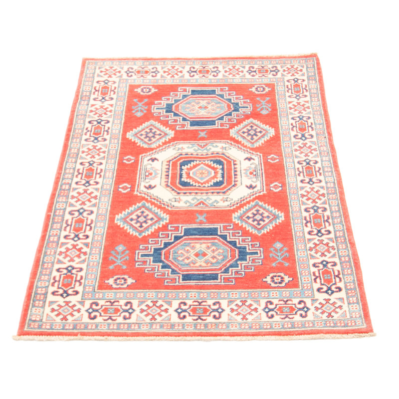 One-of-a-Kind 3'5" X 4'11" New Age Wool Area Rug in
