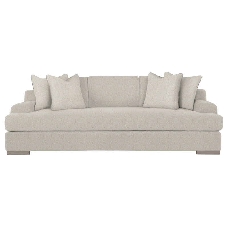 Andie Loveseat, Cream Linen 1429-002, Blanca