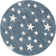 Kennedy Stars Blue Children's Rug