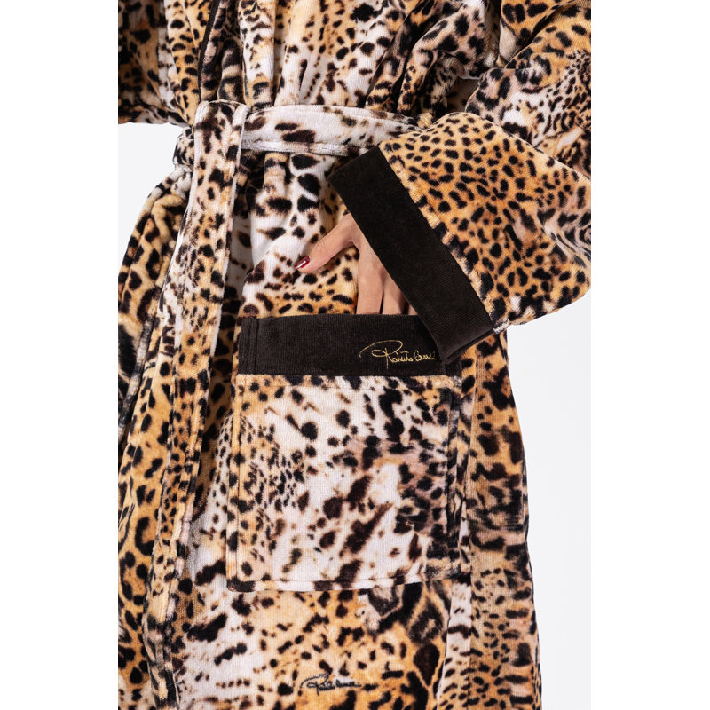 Jaguar Skin Bathrobe, L/XL