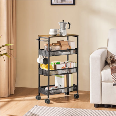 50 cm W Kitchen Cart with Top