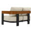 Ensemble de canapé d'extérieur 5 pièces avec table basse et table d'appoint 5 pièces