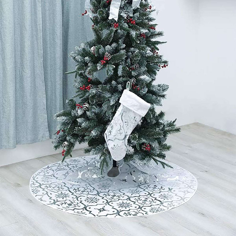 Jupe d'arbre géométrique, Argent