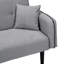 Lit pliant gris avec son, multifonctionnel pour n'importe quelle scène, signal audio sans fil, assemblage et rangement simples, solide ergonomique, 35,44 po Haut-parleurs stéréo larges et confortables. N'importe où.