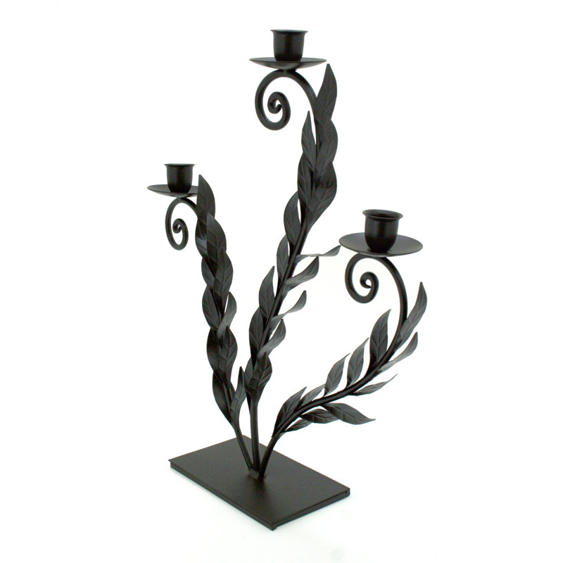 16'' H Metal Tabletop Candelabra