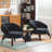 Debbera 25.98'' Upholstered Velvet Accent Chairs-56219337