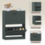 Drawer Flip Down Shoe Storage Free Standing Cabinet For Hallway-122852331-123056913