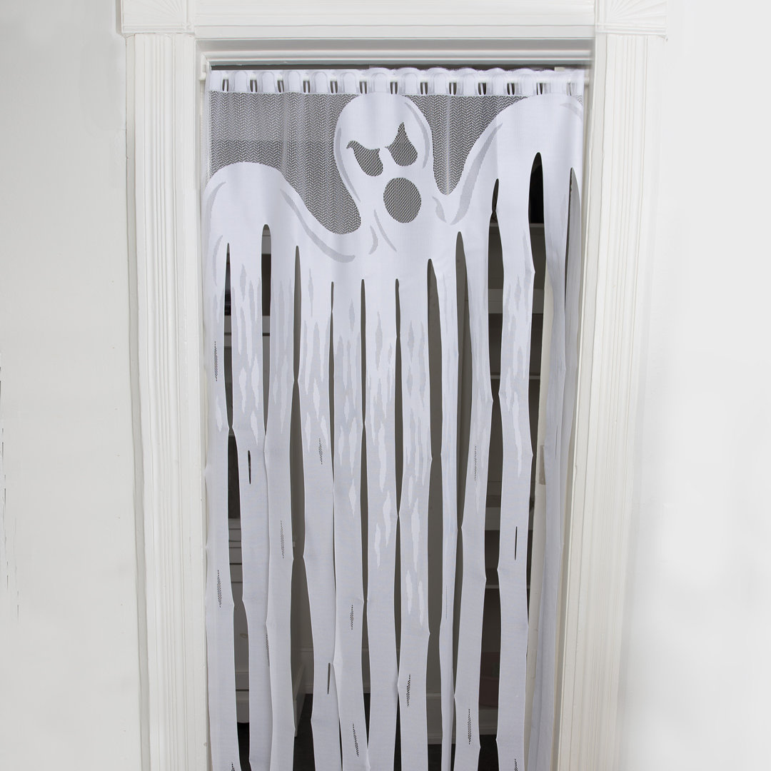 Polyester Sheer Single Curtain Panel Single Panel The Holiday Aisle®