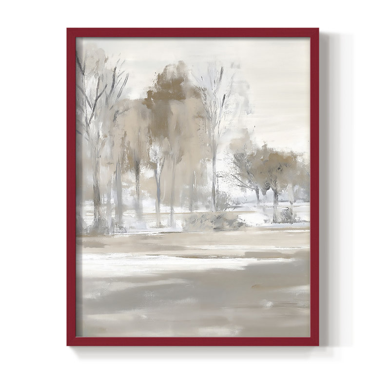 LANDSCAPES Series IX, reproduction encadrée - bois massif, H 15 po x l 12 po