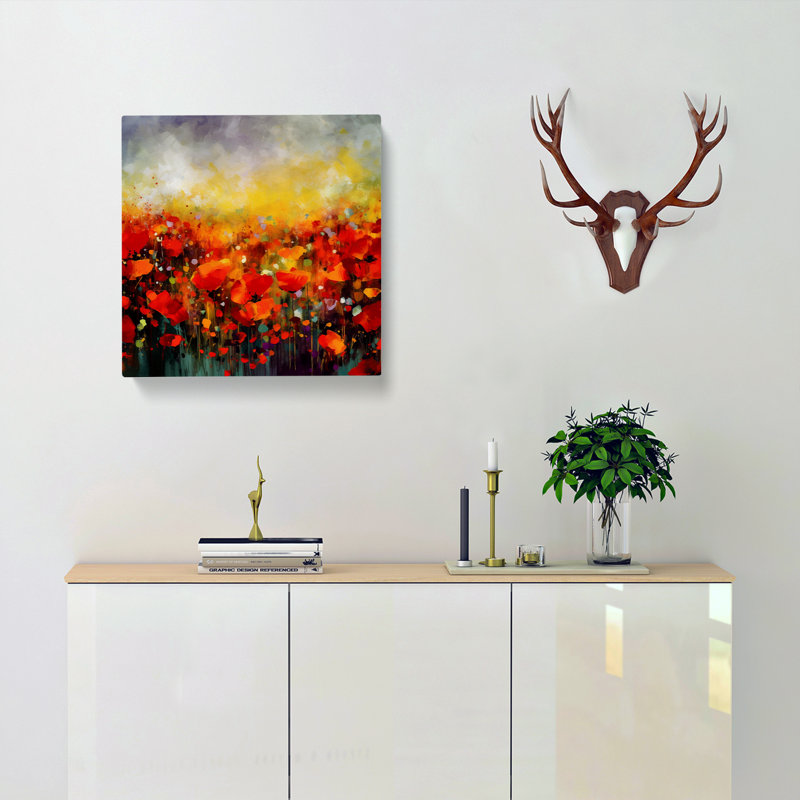 Modern Wall Art - Wrapped Canvas - Framed Print
