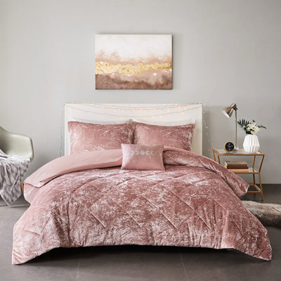 Housse de couette en velours de luxe pour lit simple / simple TG