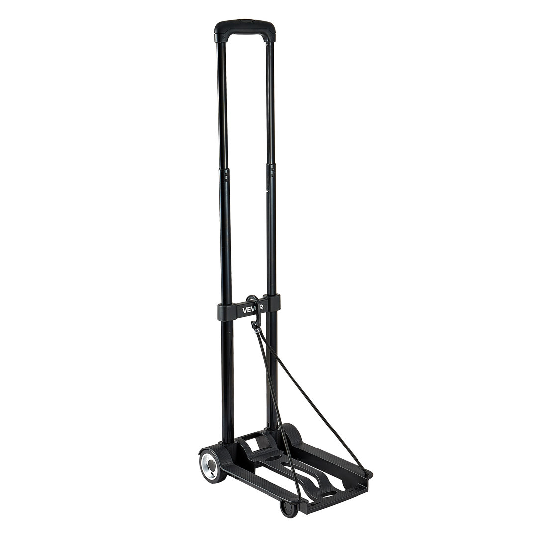 Folding Hand Truck 110 lbs Platform Cart Dolly Trolley Cart for Moving