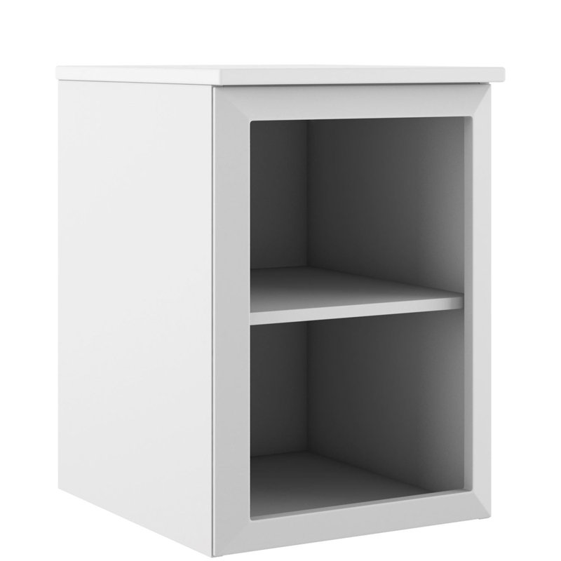 Gosman 24" Lower Open Side Cabinet, White