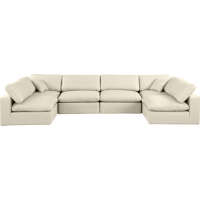 Iuan Upholstered U-Shaped Sectional Reversible