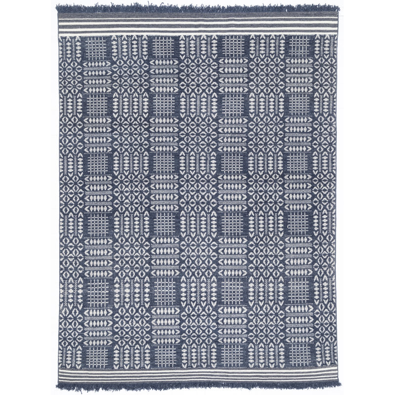 Bovina Geometric Area Rug, Rectangle 7'6" x 9'6"