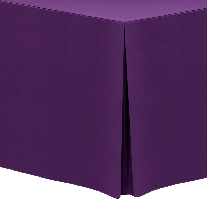 Solid Color Tablecloth, 72" x 18", 10, Plum