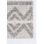 Tapis ivoire tissé à la main à motif géométrique Inika-2031105752