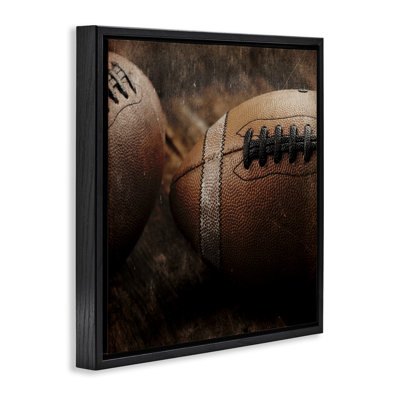 Cadre flottant Be The Ball Football, design par Kim Allen