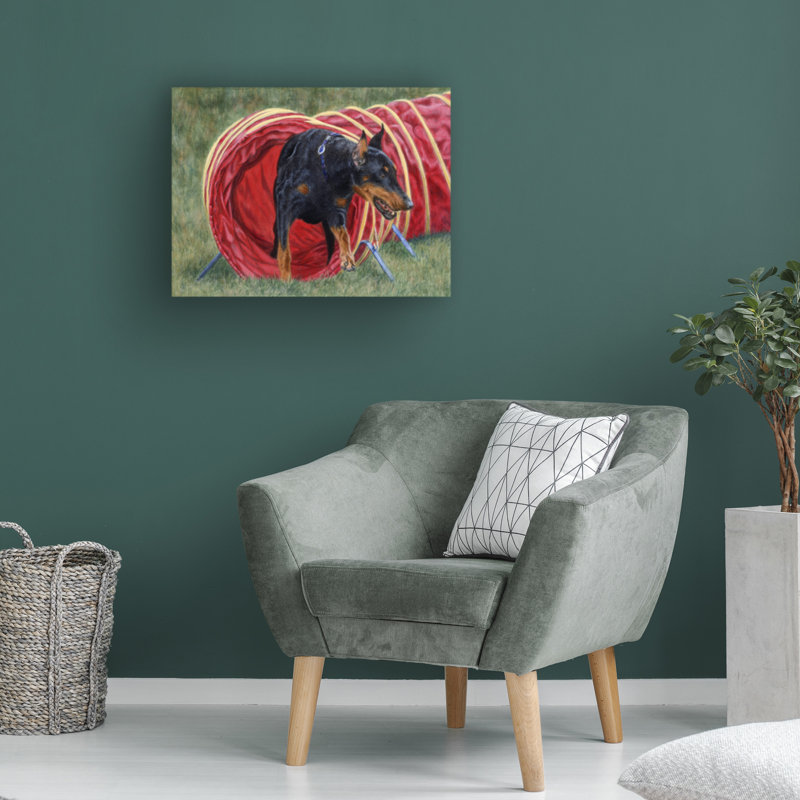 Œuvre sur toile, Bolice Darlene Pavlovich, H 35 po x l 47 po