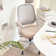 Nahjee Space-Saving Ergonomic Home Office Task Chair with Filp-Up Armrests