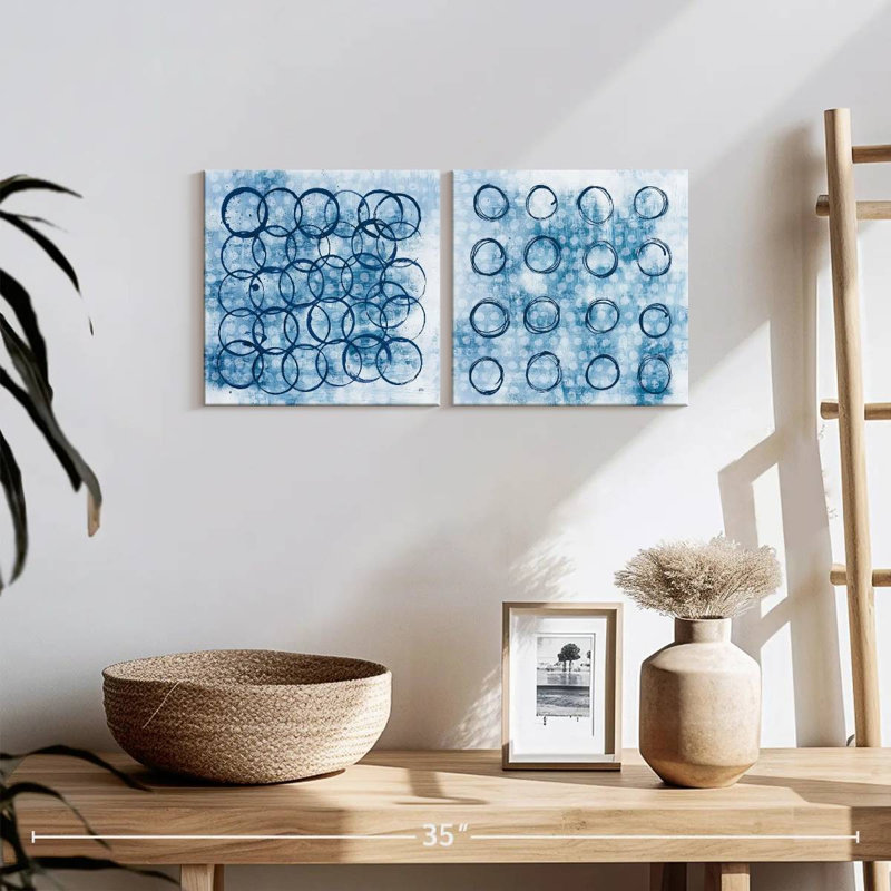 Diptyque Eclipse, 10" H x 21" W