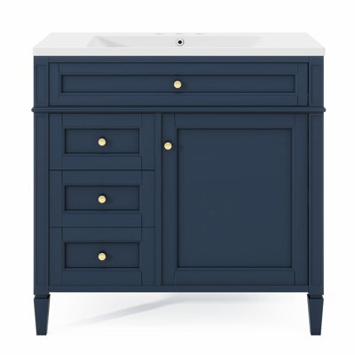 36'' Single Bathroom Vanity Base Only