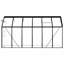 Serre Cadre en aluminium anthracite et transparent avec panneaux en polycarbonate-123383815