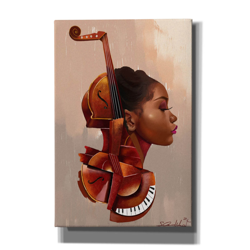 "Amanti Allure" par Salaam Muhammad, H 18 po x l 12 po x P 0,75 po