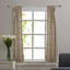 Rideau en lin de couleur pure Fabividine 42 x 84 - Un mélange de luxe et de confort - Shatkon, rouille-111058335