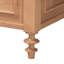 Ensemble de chambre à coucher Dameko 4 pièces avec tables de chevet à 2 tiroirs, format King, brun hêtre-576408033-576408039