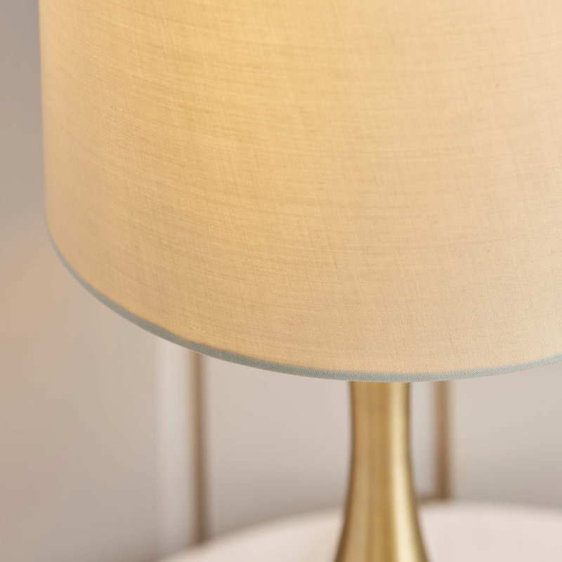 Teneyck 42Cm Brass Table Lamp Set