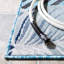 Tapis intérieur / extérieur turquoise / bleu marine Sparks Lianne-1813821683