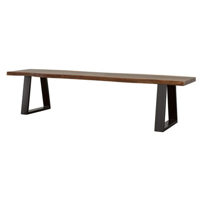 Ishaani Dining Bench in Brown and Black