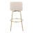 Lakyia Swivel Upholstered Counter Stool with Metal Frame-87456039