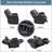 Zero Gravity Power Reclining Loveseat with Adjustable Headrest, Reclining Loveseat with Console-498379129