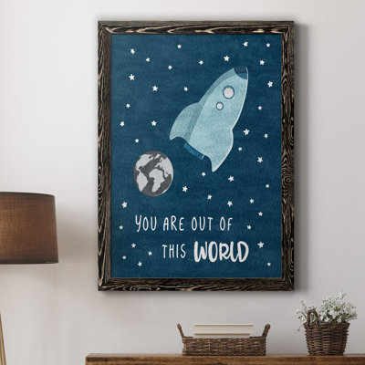 «Out Of This World», reproduction sur toile encadrée