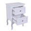 39.9cm W Solid + Manufactured Wood Bedside Table-617624222