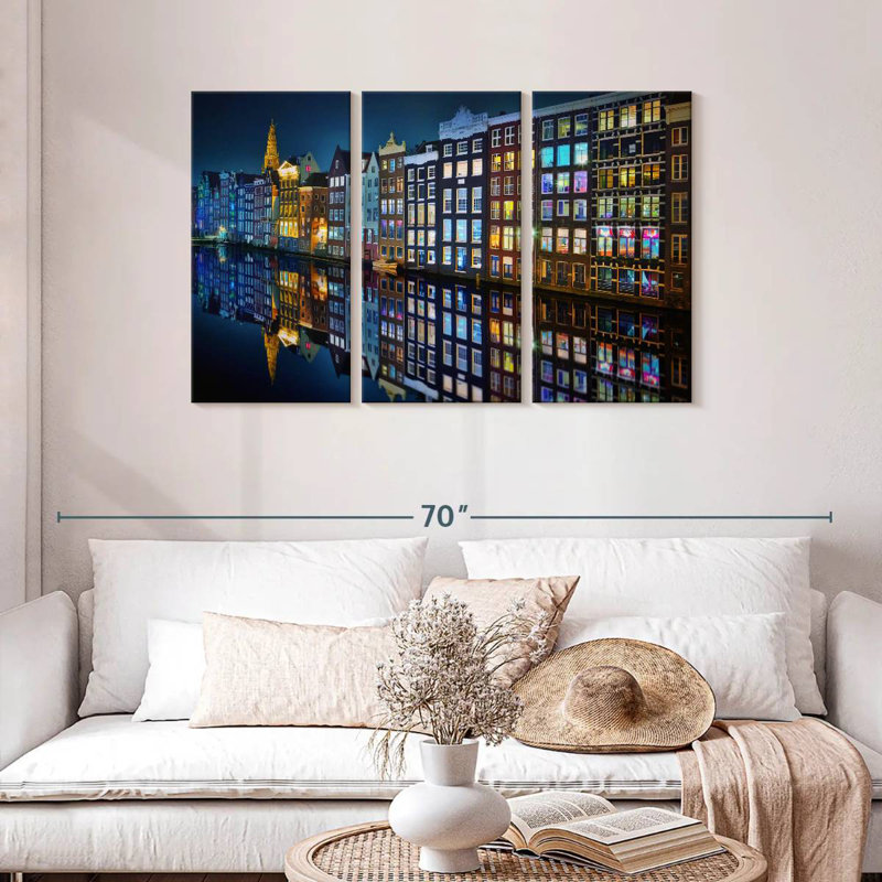 Amsterdam Mirror, 28" H x 45" W