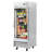 Commercial Reach in Freezer with Glass Door in Stainless Steel
