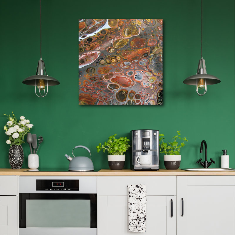 Gold Rush - Wrapped Canvas Graphic Art,  30" H x 30" W  x 1.5" D