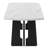 Dining Table (White; Black)