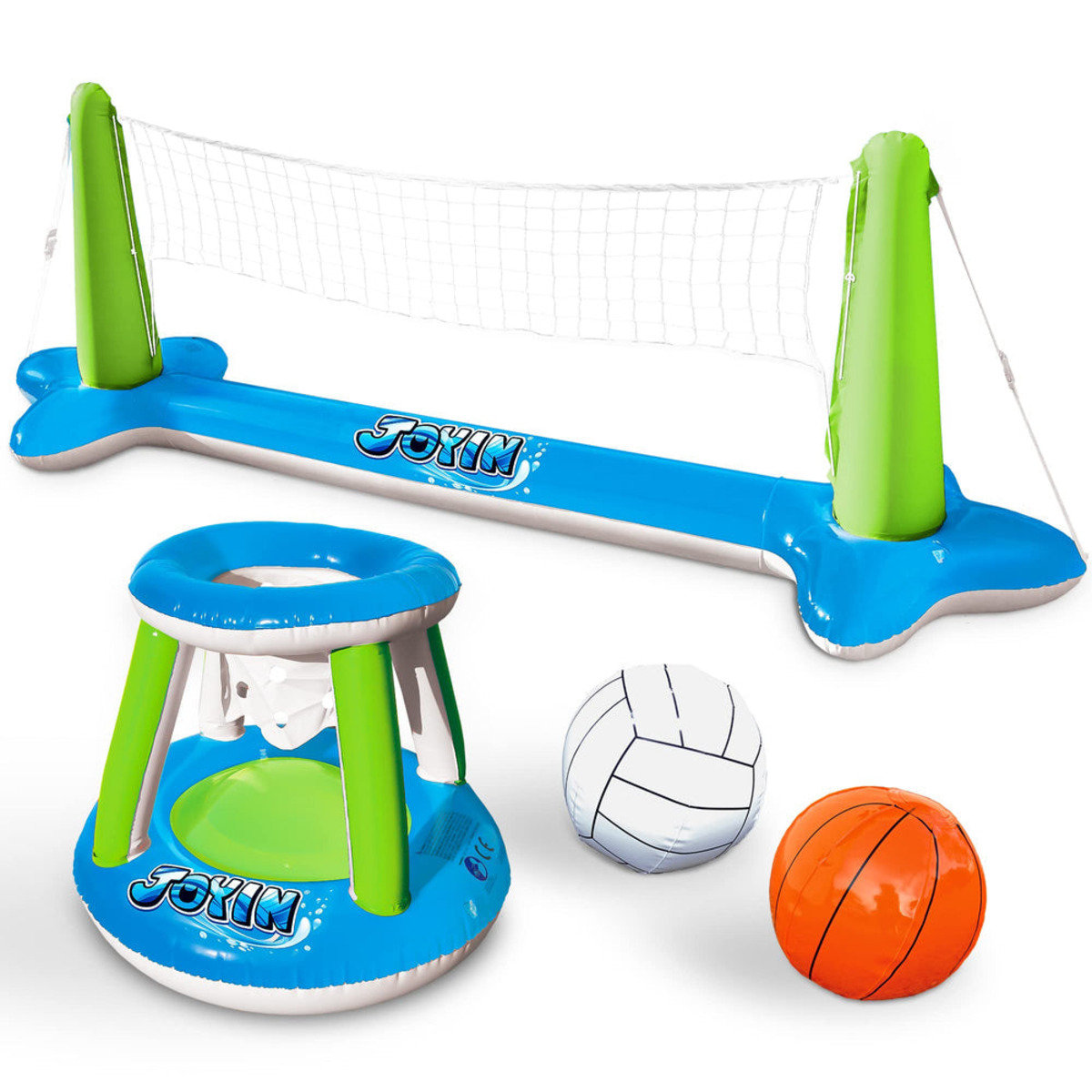 Panier De Basketball Gonflable Pour Piscine - Jouet Aquatique Famille Et Enfants - HIQE-FL