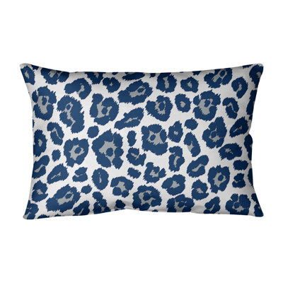 Leopard Print Outdoor Rectangular Pillow Cover & Insert
