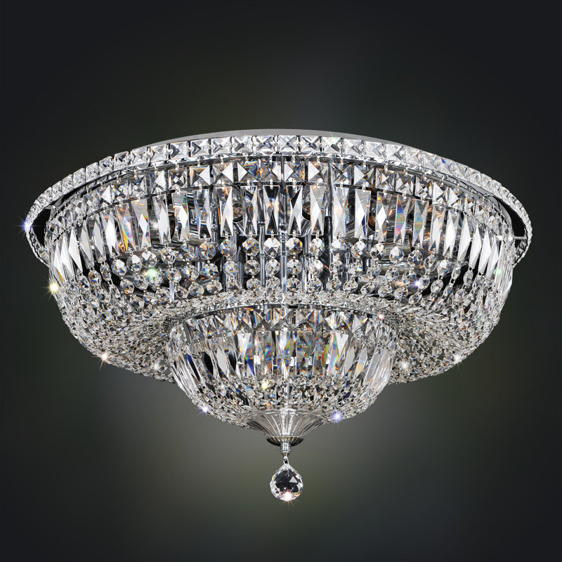 Betti 16 LT Chrome/Clear Flush Mount Allegri