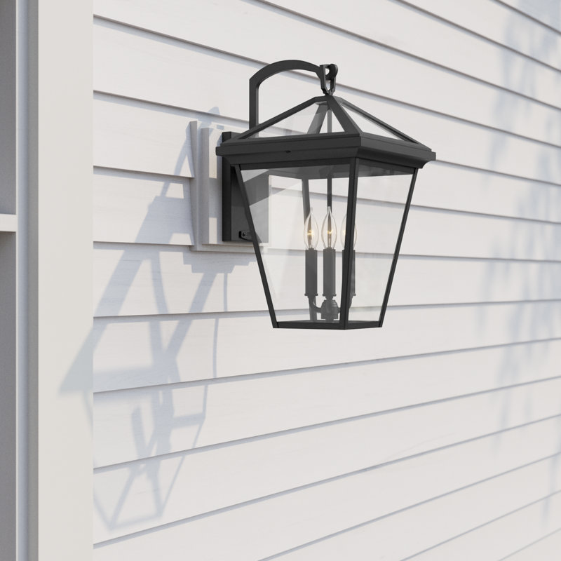 Lalla Wall Light, Museum Black, 14" H x 8" W x 9" D, 2 Lights